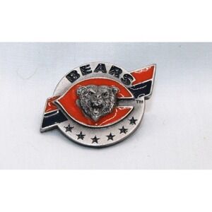 Vintage NFL Chicago Bears Siskiyou Pewter SF31 Pin Logo Lapel Hat Pin (no back)